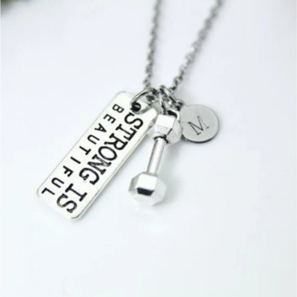 Just in 💫| STRENGTH IS BEAUTIFUL NECKLACE